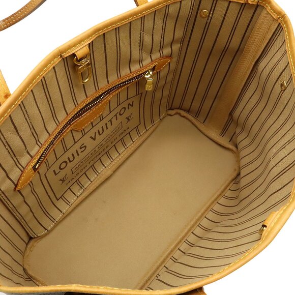 LOUIS VUITTON Brown Monogram Neverfull PM Shoulder Bag - Picture 8 of 9